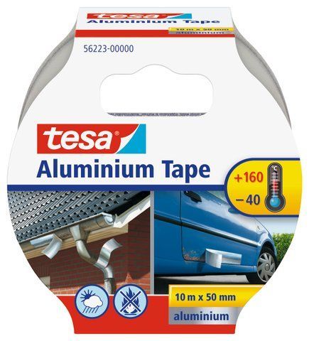 Лента ремонтная алюминиевая Tesa 10м х 50мм