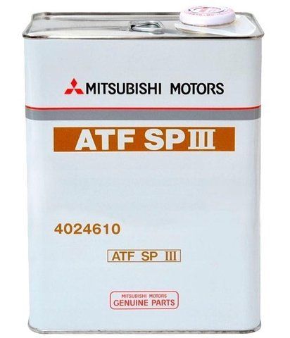 Трансмісійна олива Mitsubishi Dia Queen ATF SP III 4 л 4024610 фото