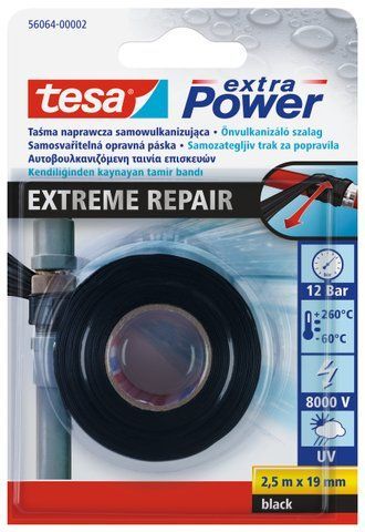 Лента ремонтная экстремальная Tesa 2,5м х 19мм