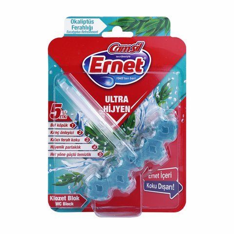 Туалетный блок Эвкалиптовая свежесть Ernet Ultra Hygiene 50 г 1204531 фото