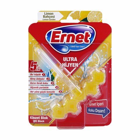 Туалетный блок Лимон Ernet Ultra Hygiene 50 г 1204532 фото