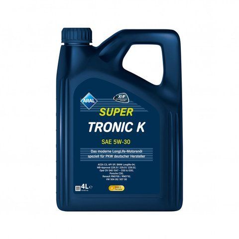 Aral SuperTronic K 5W-30 моторна олива синтетична 4 л 15DBCD фото
