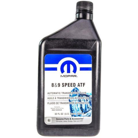 Трансмісійна олива Mopar 8 & 9 Speed ATF 0.95 л 68218925AA фото